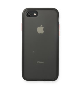 iPhone 7 Kılıf Montreal Silikon Kapak - Siyah