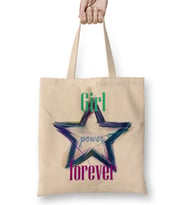 Girl Power Feminism Girl Power Forever Bez Çanta Uzun Saplı