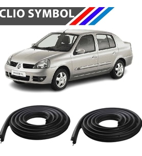 Otozet - Renault Clio Symbol Sol ve Sağ Arka Kapı Fitili 2 Adetli Set