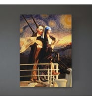 Starry Night At Titanic Canvas
