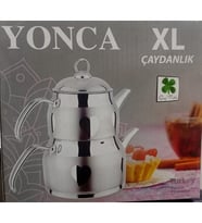 Yonca Xl Çaydanlık (Gümüş)
