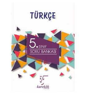 Karekök Yayınları 5. Sınıf Türkçe Soru Bankası Karekök (Çok Renkli)
