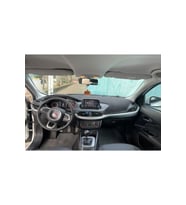 2015-2020 Modellerine Uygun Fiat Egea Ekranlı Torpido Koruma Halısı Siyah Kenar Renk Siyah