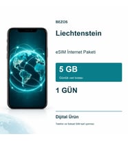Liechtenstein eSIM İnternet Paketi Günlük 5 GB 1 Gün