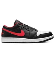 Nike Air Jordan 1 Low Leather Sneaker Hakiki Deri Unisex Günlük Spor Ayakkabı Siyah