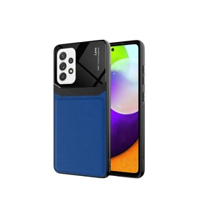 Samsung Galaxy A72 Uyumlu Kılıf Zore Emiks Kapak (Lacivert)