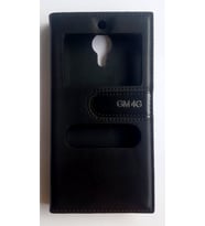 General Mobile 4G Kapaklı Magnum Kılıf (Siyah)