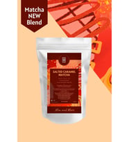 Salted Caramel Matcha - Tuzlu Karamel Aromalı Matcha, 100 gr