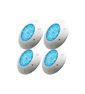 4 Adet 30 Watt Led Turkuaz Sıva Üstü Havuz Lambası Tenda 12 Volt