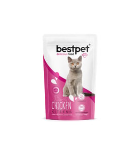 Yavru Kediler İçin, Tavuk Etli Ve Pirinçli Kuru Mama 1 kg X 10 ADET 276097