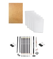 Karakalem Eskiz Çizim 35x50 Duralit Set