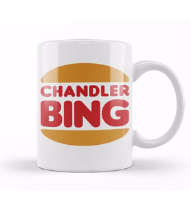 Chandler Bing Kupa Bardak Porselen