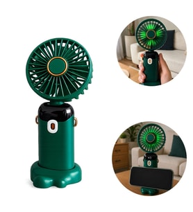 Powermaster PM-25103 Yeşil Kokulu Oynar Başlıklı Taşınabilir Fan Vantilatör