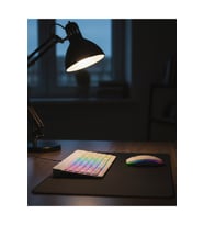 Kablosuz Aydınlatmalı Klavye Mouse Seti Türkçe Q Düzeni ile Konforlu Kullanım