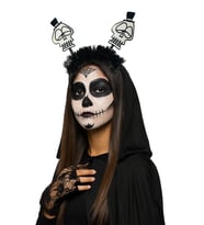 Halloween Cadılar Ba.Taç Zombi Şapkalı Simli Kuruk