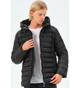M8658 DEWBERRY ERKEK MONT-SİYAH