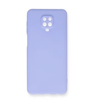 Xiaomi Redmi Note 9 Pro Kılıf Nano İçi Kadife Silikon - Lila