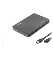 2.5 Sata Hdd/Ssd Harici Disk Kutusu Usb 3.0 Micro-B - Siyah HDX1752S