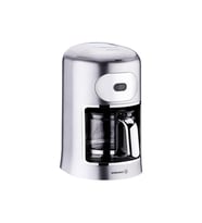 Korkmaz Drippa Tek Tuşlu Inox Filtre Kahve Makinesi A864-02