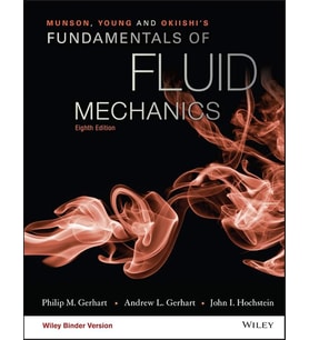 Munson, Young and Okiishi's Fundamentals of Fluid Mechanics 8th Edition Gerhart Hochstein