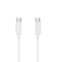 USB-C to USB-C 1 Metre Kablo 60W Güç/PPS 2.0 Super Hızlı Şarj / 480 Mbps Data Aktarım Hızı Type-C Ekstra Dayanıklı Beyaz - ACA08717