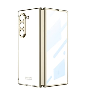 Galaxy Z Fold 6 Kılıf Zore Full Camlı Kıpta Kapak