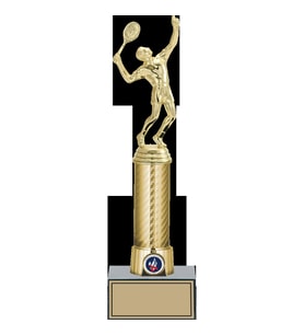 ODAK KUPA - Figürlü Kupalar - Tenis Erkek Figürlü Kupalar FG-008 B - 33 cm