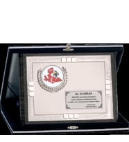 ODAK KUPA - Ahşap Plaketler - PL-031 A - 18x24 cm