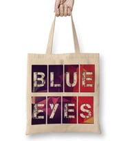 Blue Eyes Bez Çanta Uzun Saplı