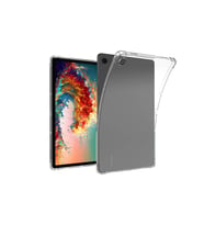 Samsung Galaxy Tab A9 Plus Uyumlu Fuchsia Anti Şeffaf Silikon Kılıf