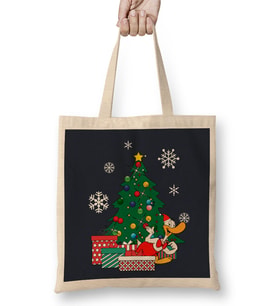Gandy Goose Around The Christmas Tree Bez Çanta Uzun Saplı