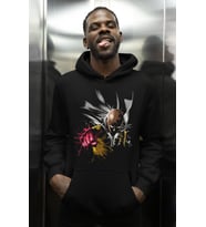 Özel Tasarım One Punch Man Baskılı Unisex Oversize Anime Karakter Hoodie