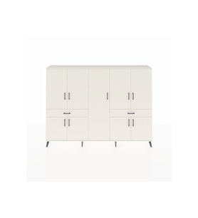 Arges Dolap 12 Raflı 2 Çekmeceli 8 Kapaklı 220x30x163 Aytaşı-Aytaşı