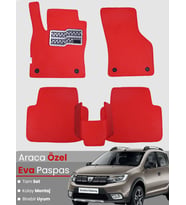 DACİA SANDERO STEPWAY (2012-2020) Uyumlu EVA Paspas Tam Set–Araca Özel,Su Geçirmez,Kolay Montaj