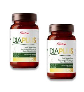 Balen Dia Plus Zeytin Yap. Magnezyum & Ala Kapsül 655 Mg 60 Kapsül x 2 Adet