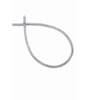 Hematit Doğal Taş Parlak Gümüş Dore Kesim 2x1mm Dizi [AA]