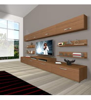 Decoraktiv Ekoflex 360Y Slm Tv Ünitesi Tv Sehpası - Naturel Ceviz