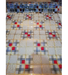 ŞEFFAF MASA ÖRTÜSÜ 1,7 mm 100 cm x 120 cm Kalın DESENLİ Pvc Kaymaz Masa Örtüsü Koruyucu 100 CM X 120 CM (Renksiz)
