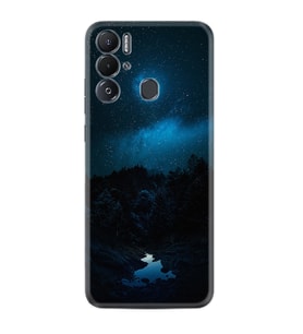 Tecno Pova Neo Kılıf Silikon Desen Özel Seri Gece 1633