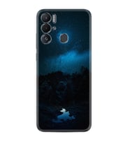 Tecno Pova Neo Kılıf Silikon Desen Özel Seri Gece 1633