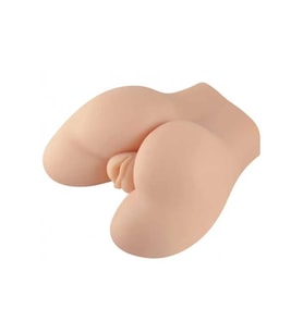 Vajinal ve anl Titreşimli Realistik Kalça 1.4 Kg