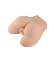 Vajinal ve anl Titreşimli Realistik Kalça 1.4 Kg