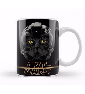 Star Cat Wars 021 Kupa Bardak Porselen