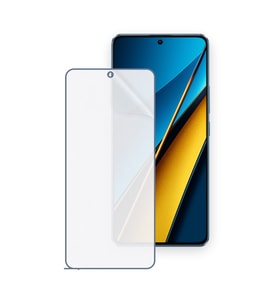 SChitec POCO X6 5G Uyumlu Ön Yüzey Nano Şeffaf Hidrojel Ekran Koruyucu