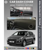 PEUGEOT 3008 (2011-2014) Torpido Örtüsü Panel Koruma Torpido Koruma Birebir Uyum Kaymaz Özel Kesim