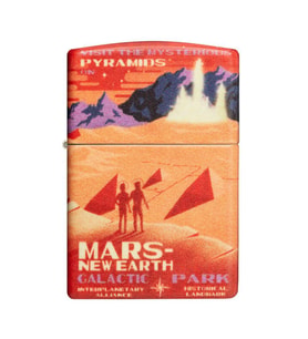 Zippo Çakmak 49634-090574 49352 Mars Design