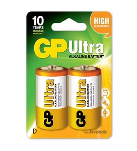 GP 13AU-2U2 Ultra Alkalin (D) Kalın 2 Li