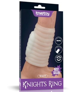 Censan Vibrating Wave Knights Ring (Beyaz)