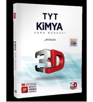 3D Yayınları TYT Kimya Soru Bankası Tamamı Video Çözümlü