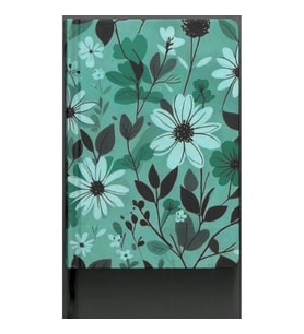 DEFFTER JUST 5 YILLIK ZAMANSIZ (TARİHSİZ) AJANDA 11.5 x16.5 SERT KAPAK ÇİZGİLİ DEFTER / TURKUAZ GARD